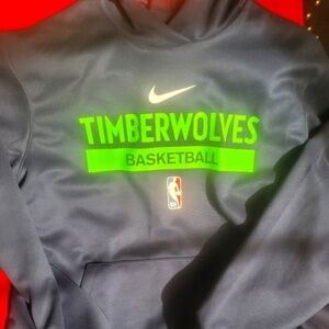 Authentic MN Timberwolves Nike Hoodie